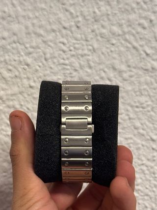 Reloj Seiko Automático Plata y Blanco