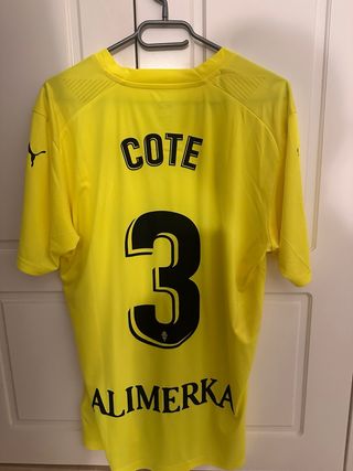 Matchworn Camiseta Sporting de Gijón Cote
