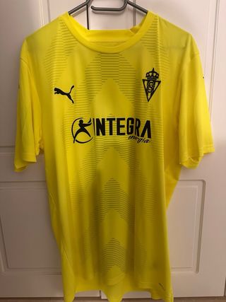 Matchworn Camiseta Sporting de Gijón Cote