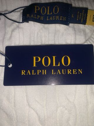 sweatshirt ralph lauren - taglia l - spedizione 24