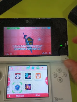 Nintendo 3DS Bianca con giochi