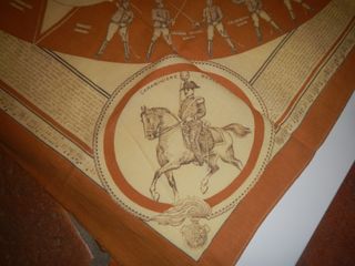 Foulard didattico vittoriano della Cavalleria EI