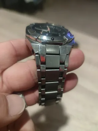 Reloj Festina Cronógrafo Negro y Plateado