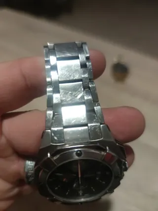 Reloj Festina Cronógrafo Negro y Plateado