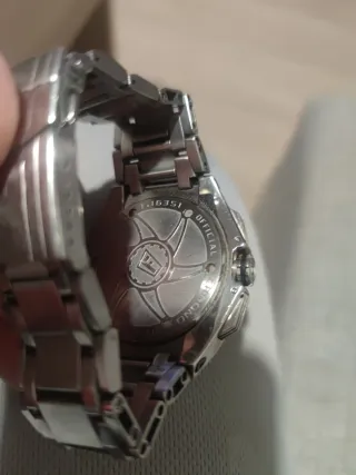 Reloj Festina Cronógrafo Negro y Plateado