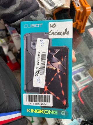 Cubot Kingkong 8 Negro 6+256GB