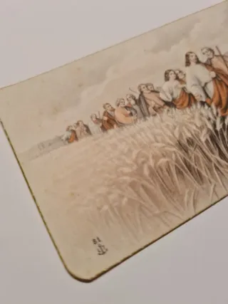 Lote de 7 tarjetas Religiosas Antiguas