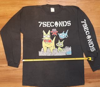 Camiseta 7 Seconds 1993
