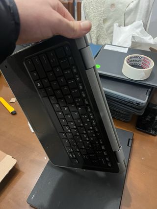 Portátil HP Gris y Negro