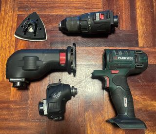 Multiherramienta Taladro Sierra Lijadora Parkside