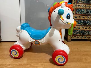 Correpasillos Caballito Blanco. Ideal niños 2-4 añ