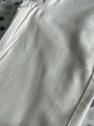 Vaqueros rectos blancos