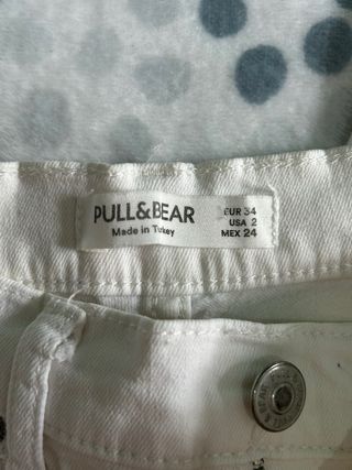 Vaqueros rectos blancos