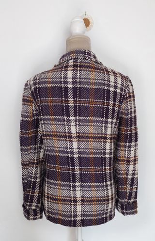 Chaquetón Cocorota vintage 90s cuadros retro