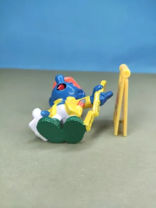 20229 Puffo Pitufo más cartel de obras