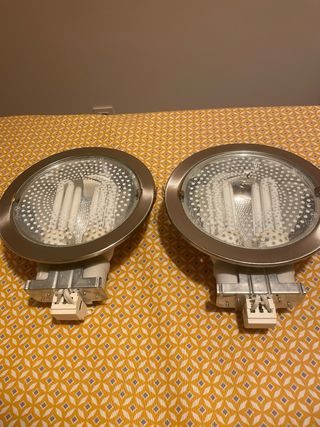 2 Focos halógenos cocina