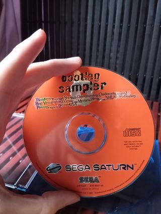 Sega Saturn Bootleg Sampler PAL 1995 Demo Disk