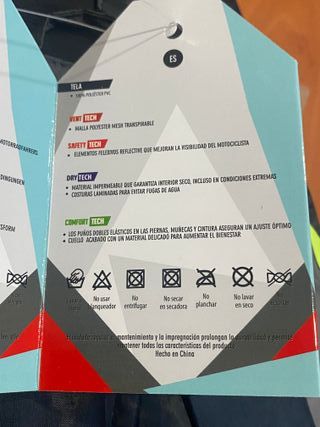 Chaqueta Impermeable OZONE Retro XXS