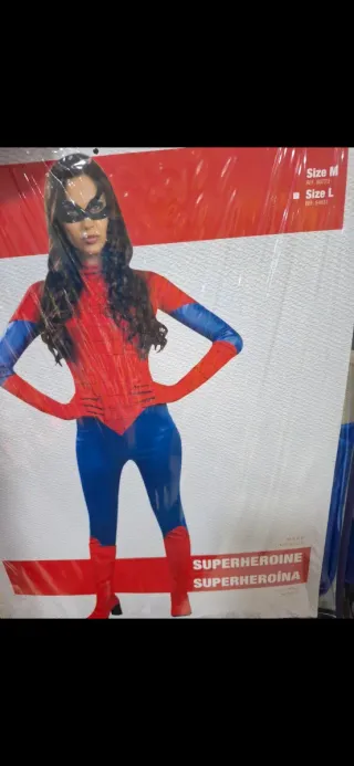 Disfraz Mujer Araña Talla M spider woman