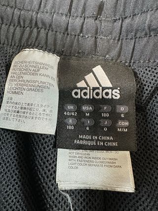 Pantalón Adidas Negro Talla M