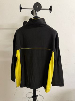 Felpa Reebok Nera e Gialla