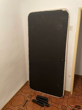 Base tapizada para colchón