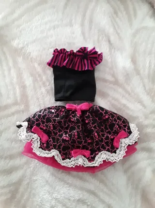 Vestido Muñeca Draculaura 1600 Monster High