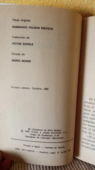 Lote de 3 Novelas antiguas, años 80