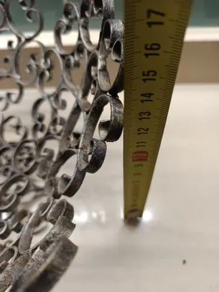 Frutero de hierro forjado vintage