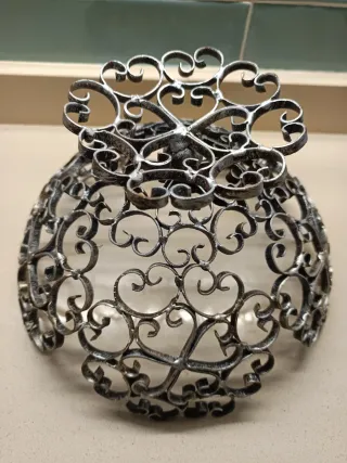 Frutero de hierro forjado vintage