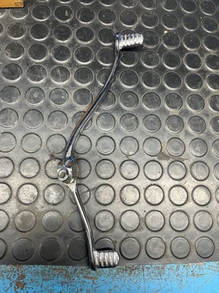 Palanca Doble Cambio Bultaco Cromada
