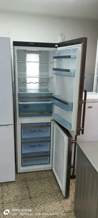 Nevera Combi Acero Inoxidable FRANKE