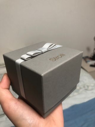 Orologio Stroili verde chiaro.