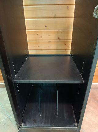 Mueble Tocadiscos Negro