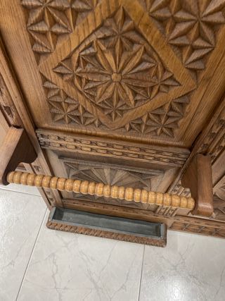 Mueble de entrada con paragüero