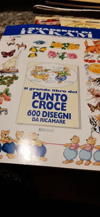 2 raccolte schemi per punto a croce Rakam/Susanna