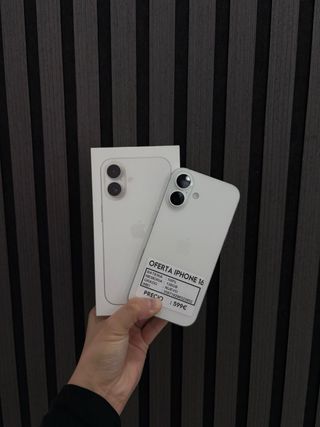 iPhone 16 128GB Blanco