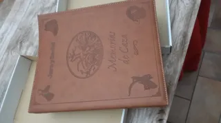 Álbum de fotos en piel