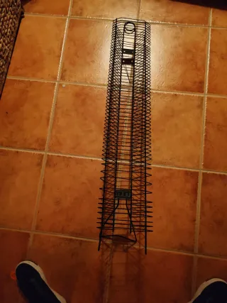 Soporte para CDs metálico