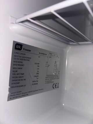 Congelador Marca OK. Media Markt