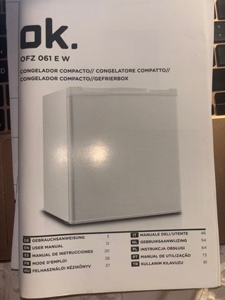 Congelador Marca OK. Media Markt