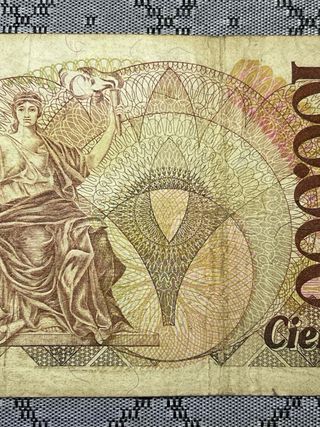 100.000 Australes Argentina Billete