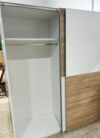 Armario 2 puertas correderas ¡PÁGALO EN CASA!