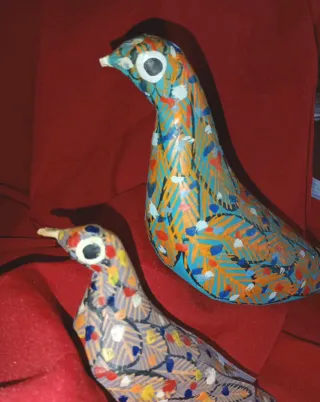 Colombe Cartapesta Candido Bidó Artista Dominicano