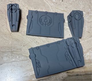 Escenografía Kill Team Tomb World 3D