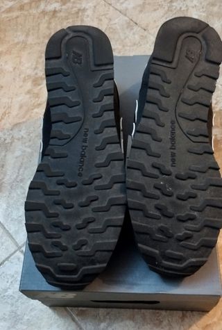 Zapatillas New Balance 500 Negro Blanco