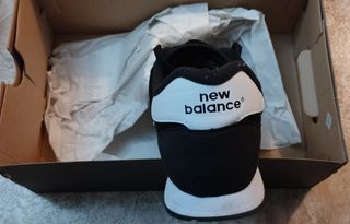 Zapatillas New Balance 500 Negro Blanco