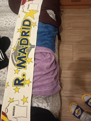 Bufanda España Campeones Europa 2024 y rela Madrid