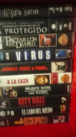 Lote Películas VHS Varias