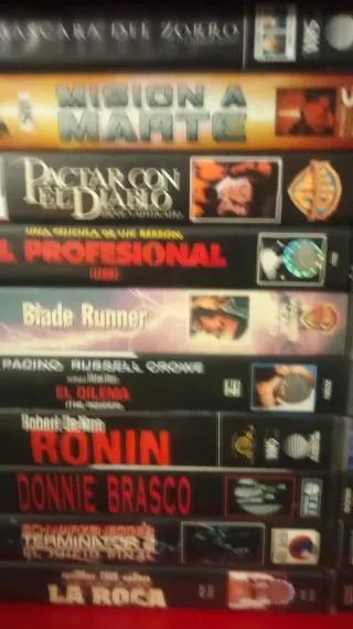 Lote Películas VHS Varias